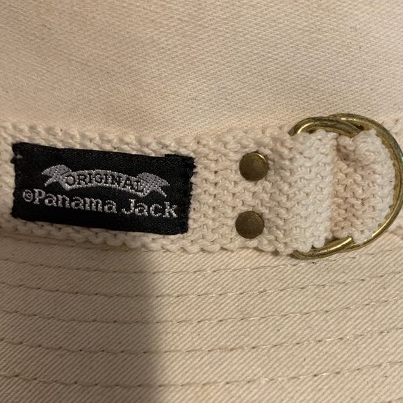 Panama Jack Off-White Bucket Hat - Picture 2 of 9